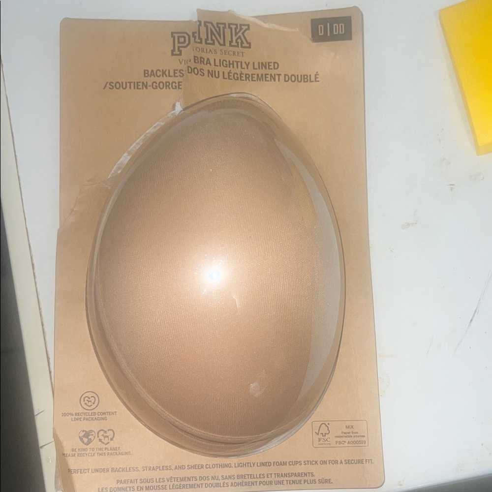 PINK Victoria's Secret Lightly Lined Bra - Tan